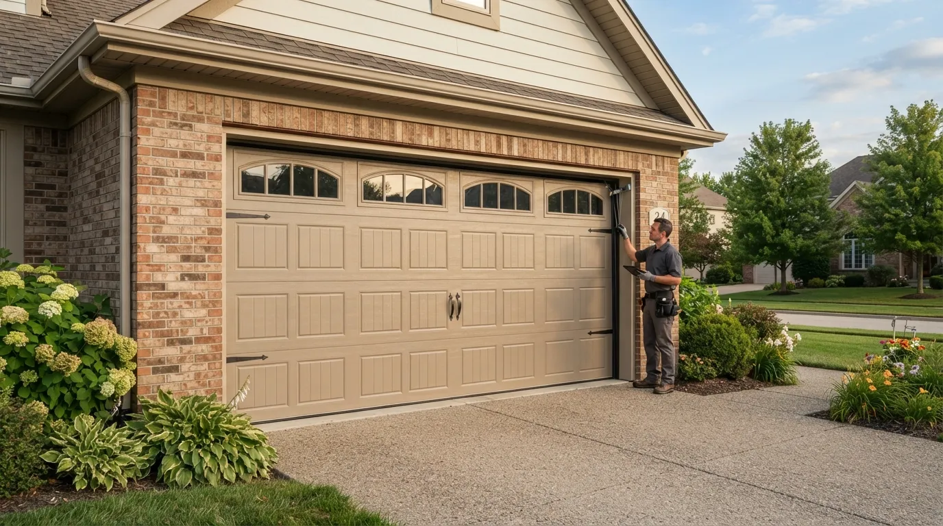 New Garage Door Installation for Cerritos Homes in Costa Mesa