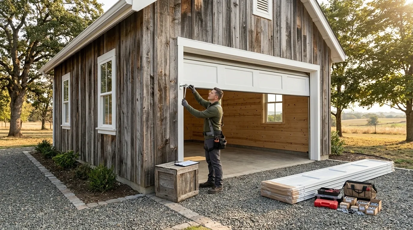 New Garage Door Installation for North Tustin Homes in Costa Mesa