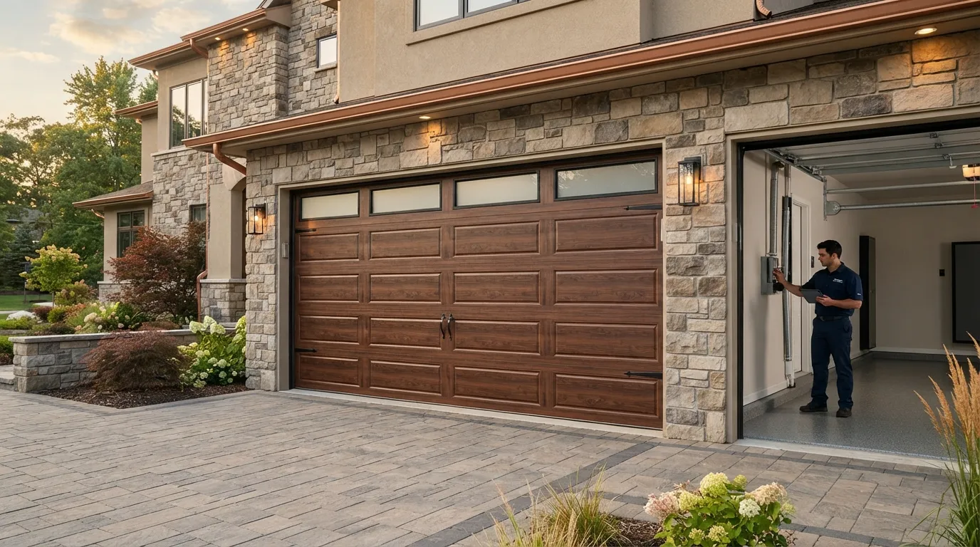 New Garage Door Installation, Rancho Santa Margarita in Costa Mesa
