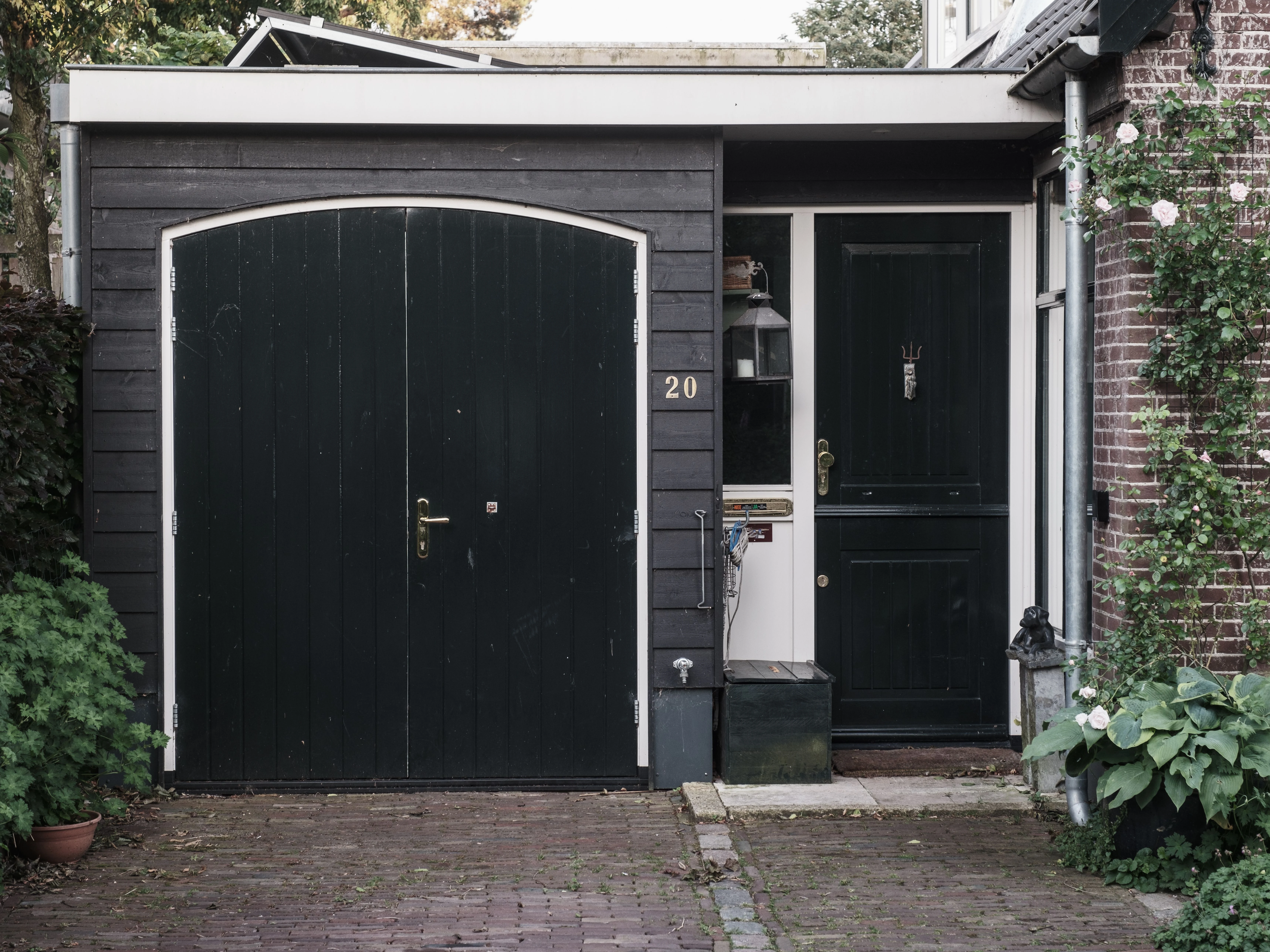 Residential garage door in Costa Mesa